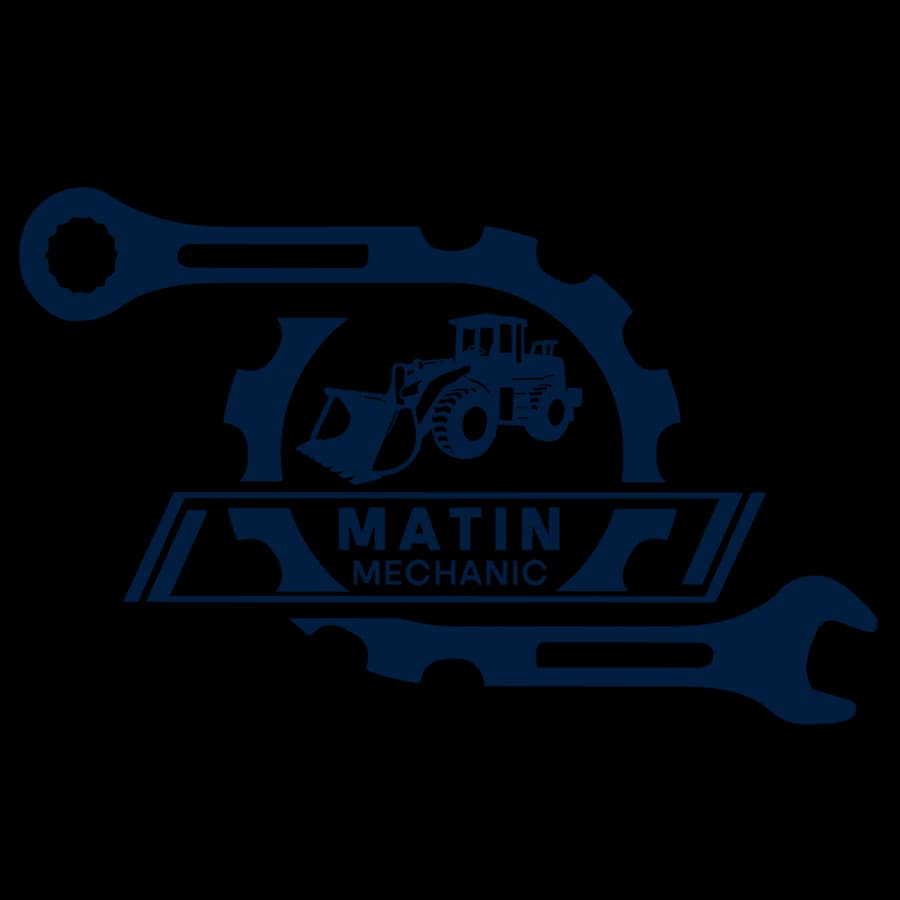 طراحی لوگو تعمیرگاه — Matin Mechanic