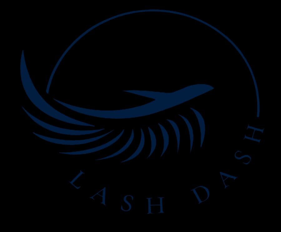 طراحی لوگو اکستنشن مژه — Lash Dash